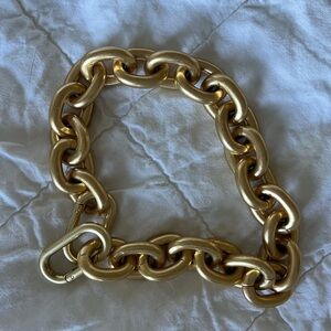 Clare v gold shortie strap